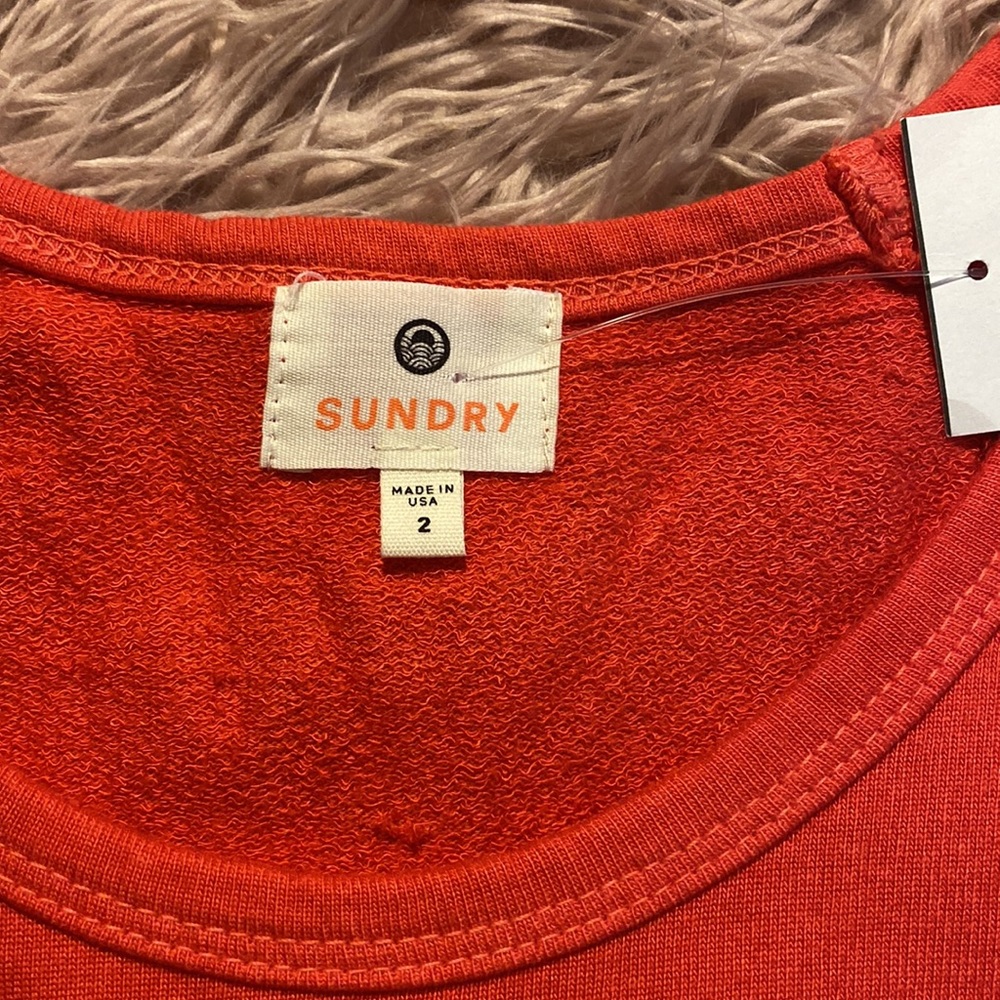 NWT Sundry Hearts Crewneck - Picture 5 of 10